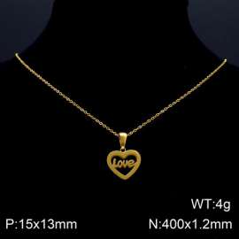 SS Gold-Plating Necklace