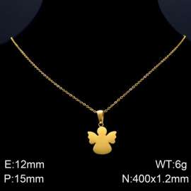 SS Gold-Plating Necklace