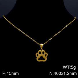 SS Gold-Plating Necklace