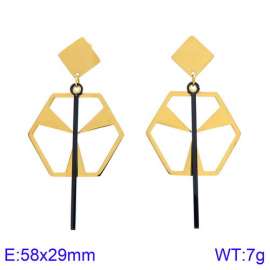 SS Gold-Plating Earring