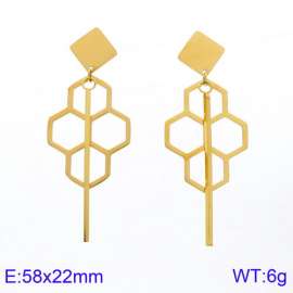 SS Gold-Plating Earring