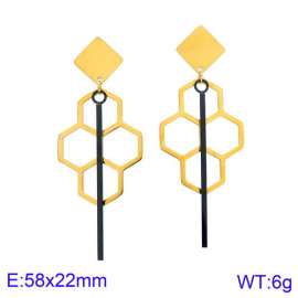 SS Gold-Plating Earring