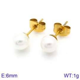 SS Gold-Plating Earring