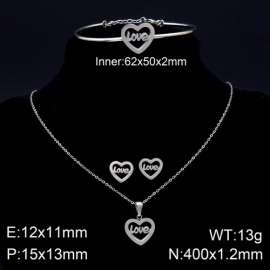 SS Jewelry Set(Most Women)