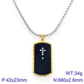 SS Gold-Plating Necklace