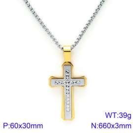 SS Gold-Plating Necklace