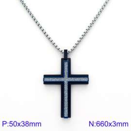 Stainless Steel Black-plating Necklace