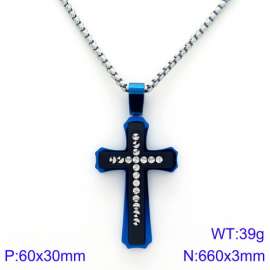 Stainless Steel Black-plating Necklace