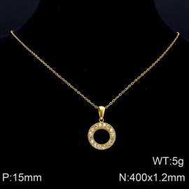 SS Gold-Plating Necklace
