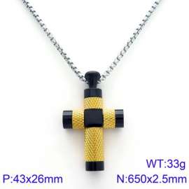 SS Gold-Plating Necklace