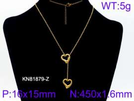 SS Gold-Plating Necklace