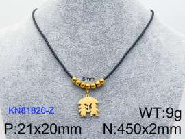 SS Gold-Plating Necklace