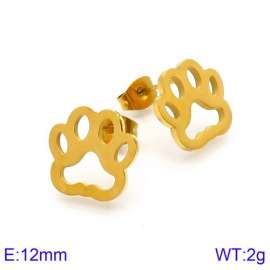 SS Gold-Plating Earring