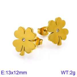 SS Gold-Plating Earring