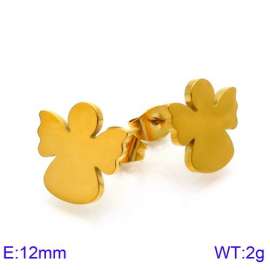 SS Gold-Plating Earring