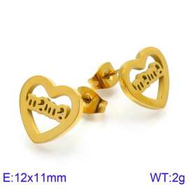 SS Gold-Plating Earring