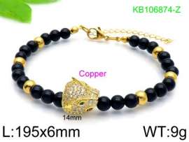Stainless Steel Stone Bracelet