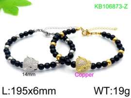Stainless Steel Stone Bracelet