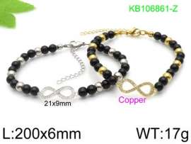 Stainless Steel Stone Bracelet