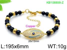 Stainless Steel Stone Bracelet