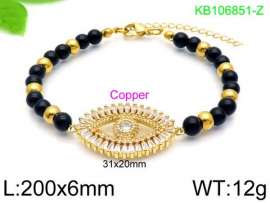Stainless Steel Stone Bracelet