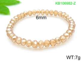Stainless Steel Crystal Bracelet