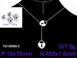 SS Jewelry Set(Most Women)