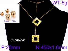 SS Jewelry Set(Most Women)