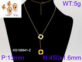 SS Jewelry Set(Most Women)