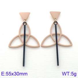 SS Rose Gold-Plating Earring