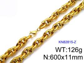 SS Gold-Plating Necklace