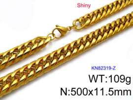 SS Gold-Plating Necklace