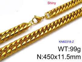 SS Gold-Plating Necklace