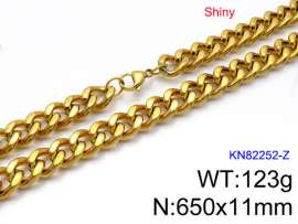 SS Gold-Plating Necklace