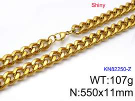 SS Gold-Plating Necklace