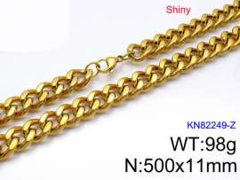 SS Gold-Plating Necklace