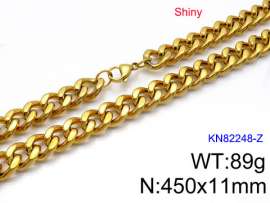 SS Gold-Plating Necklace