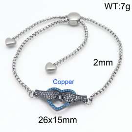 Stainless Steel Stone Bracelet