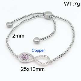 Stainless Steel Stone Bracelet