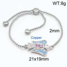 Stainless Steel Stone Bracelet