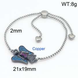 Stainless Steel Stone Bracelet
