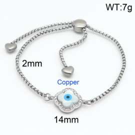 Stainless Steel Stone Bracelet