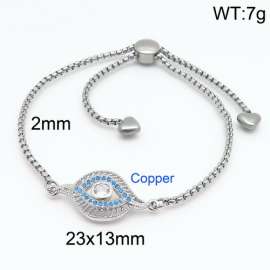 Stainless Steel Stone Bracelet