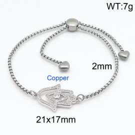 Stainless Steel Stone Bracelet