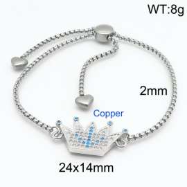 Stainless Steel Stone Bracelet