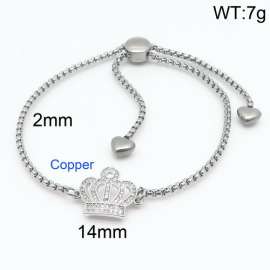 Stainless Steel Stone Bracelet