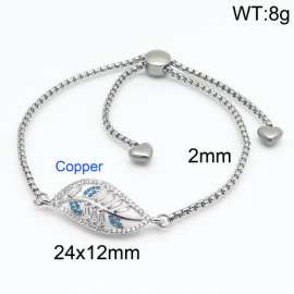 Stainless Steel Stone Bracelet