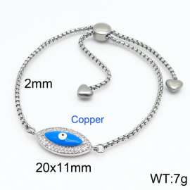 Stainless Steel Stone Bracelet