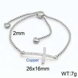 Stainless Steel Stone Bracelet