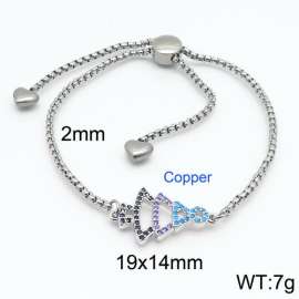 Stainless Steel Stone Bracelet